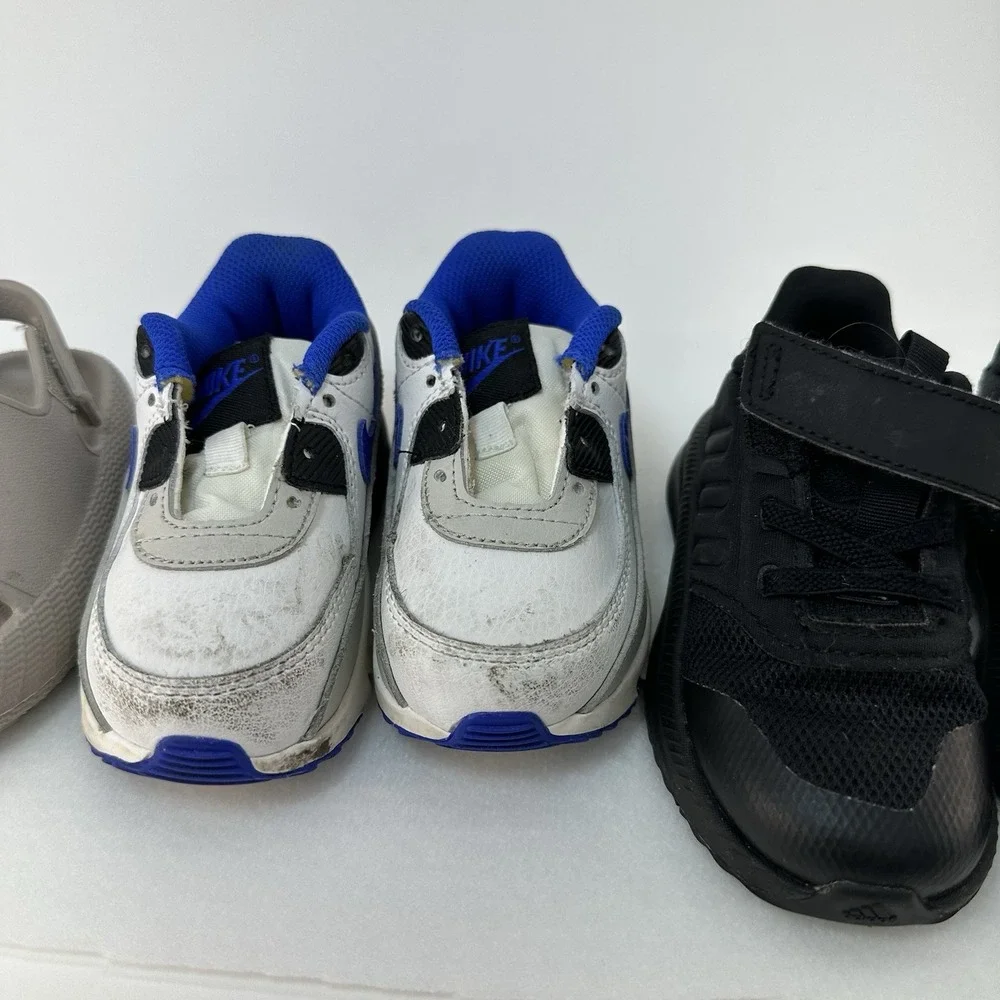 Lot 4 Toddler Shoes Nike Adidas Puma Old Navy Sizes 22 23 23.5 7 Used